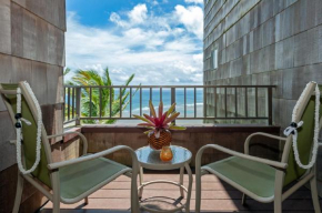 Sealodge G8-oceanfront views and top floor privacy, pool, near secluded beach.